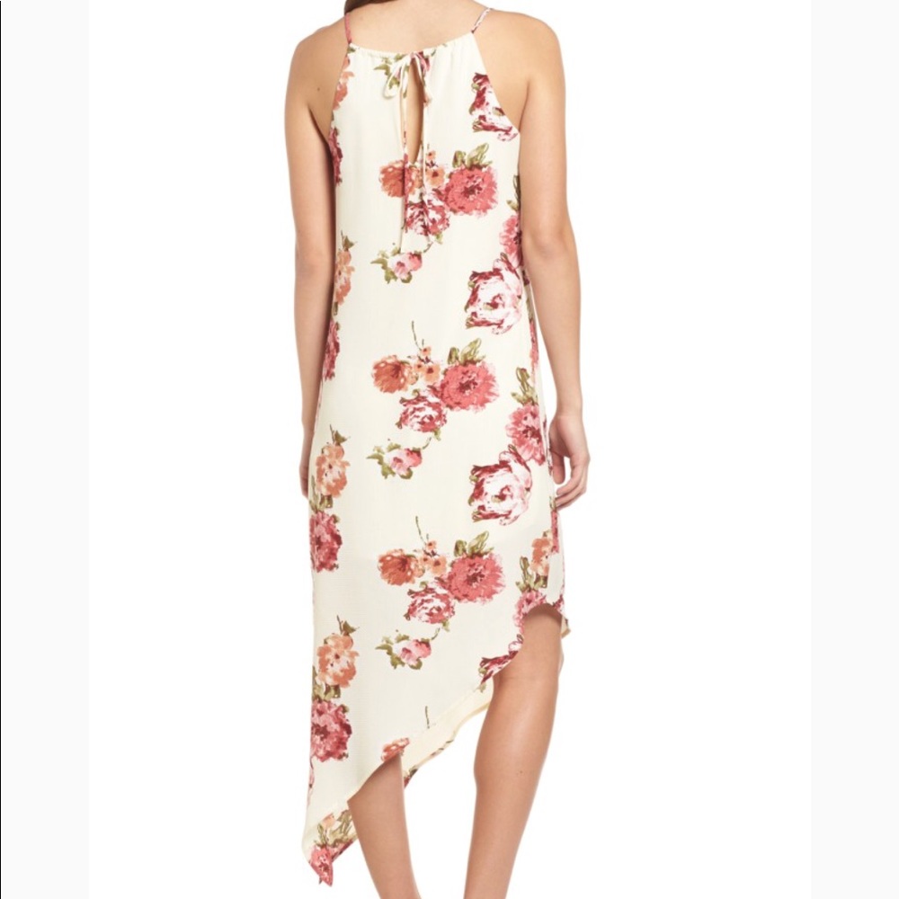 NWOT Floral Asymmetrical Dress - Picture 2 of 8